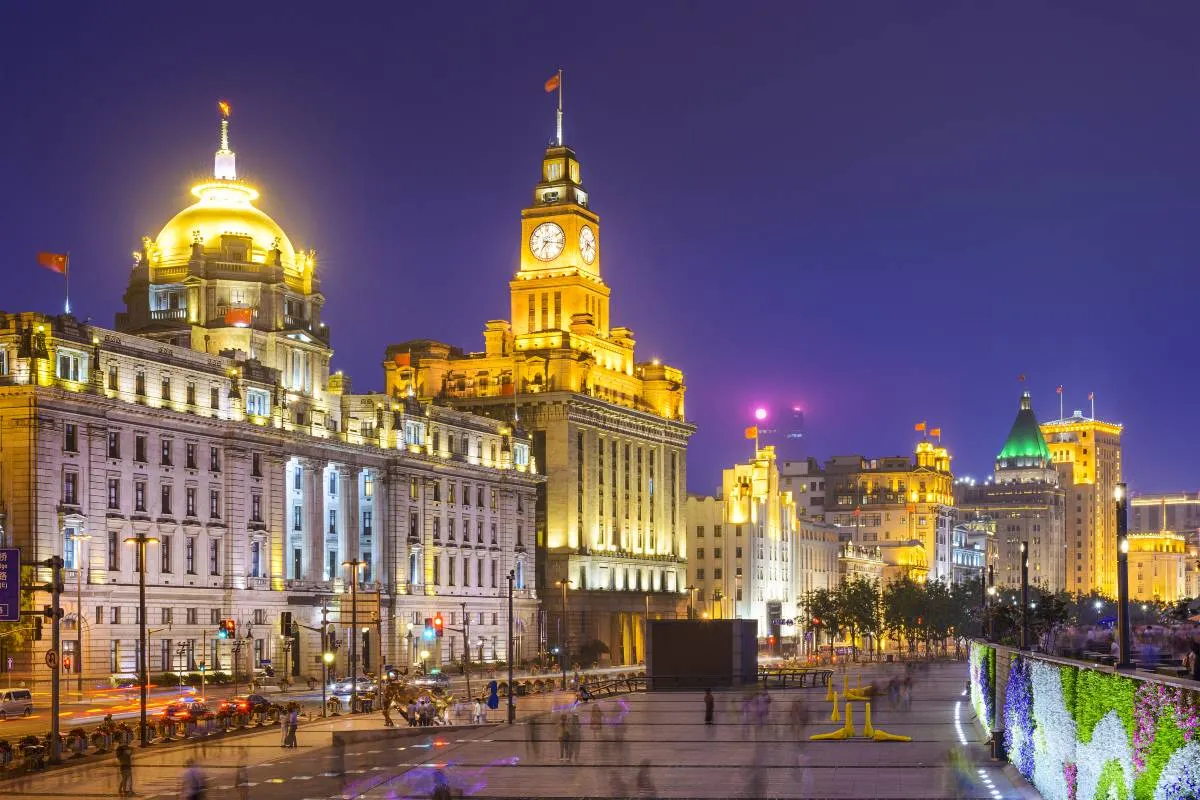 Shanghai Bund Night View